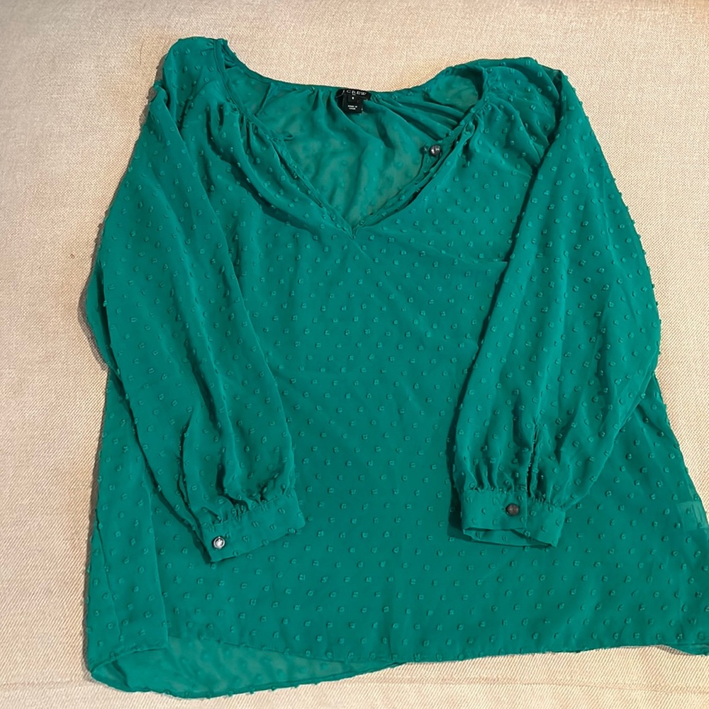 J. Crew sheer top